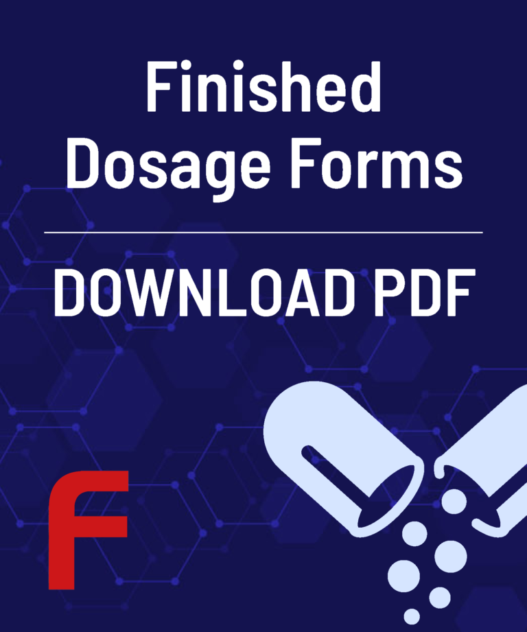 Finished Dosage Forms - Flavine - fine chemistry - Welcome